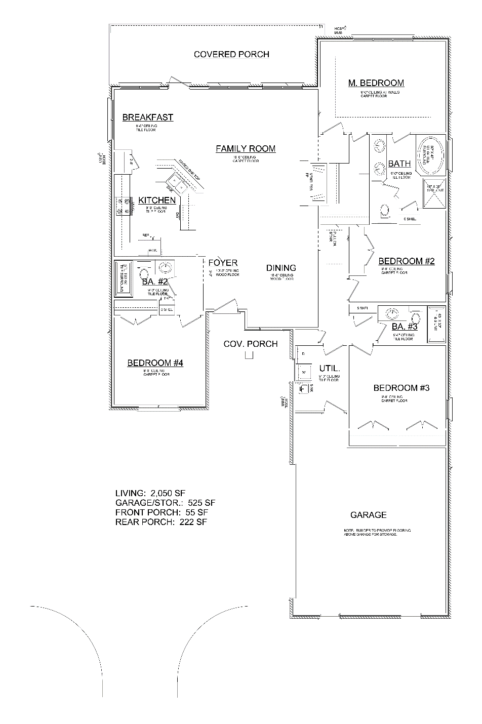 9136 Brook Park Floor Plan