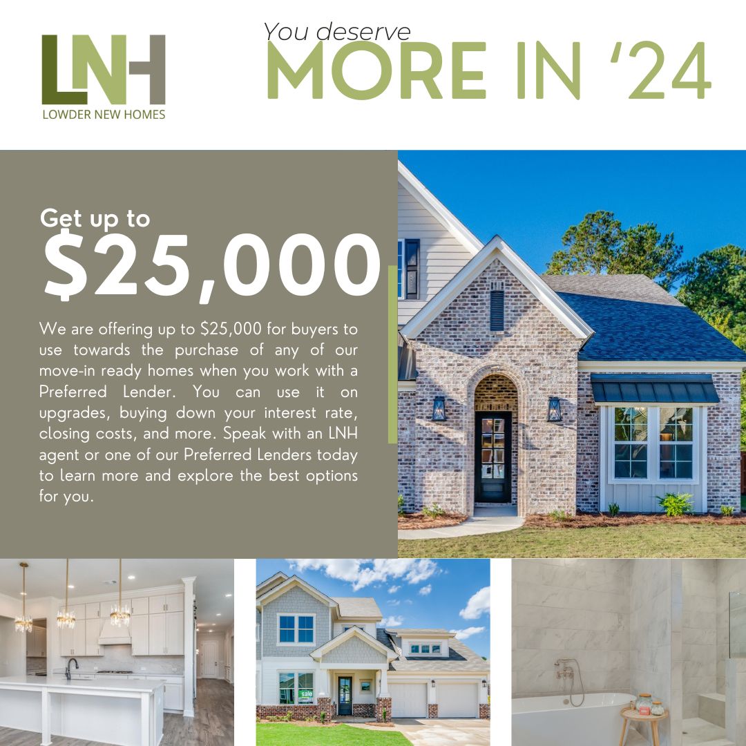 lowder new homes 2024 incentives