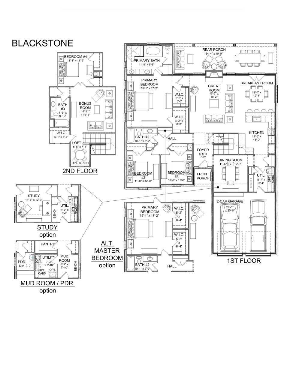 Blackstone floor plan